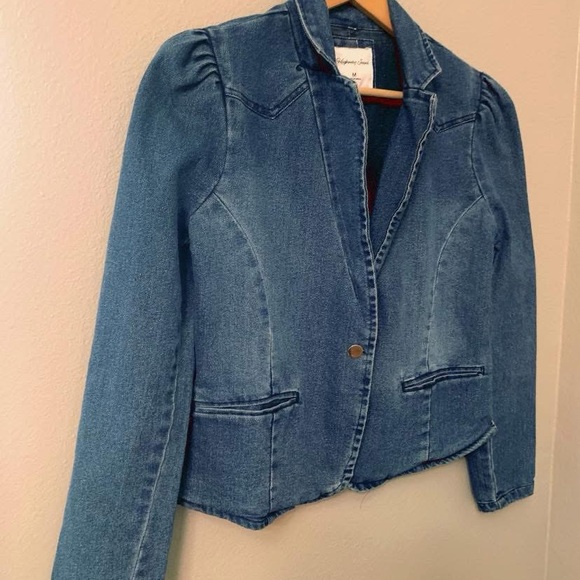 Blue Denim Jacket - Picture 2 of 6
